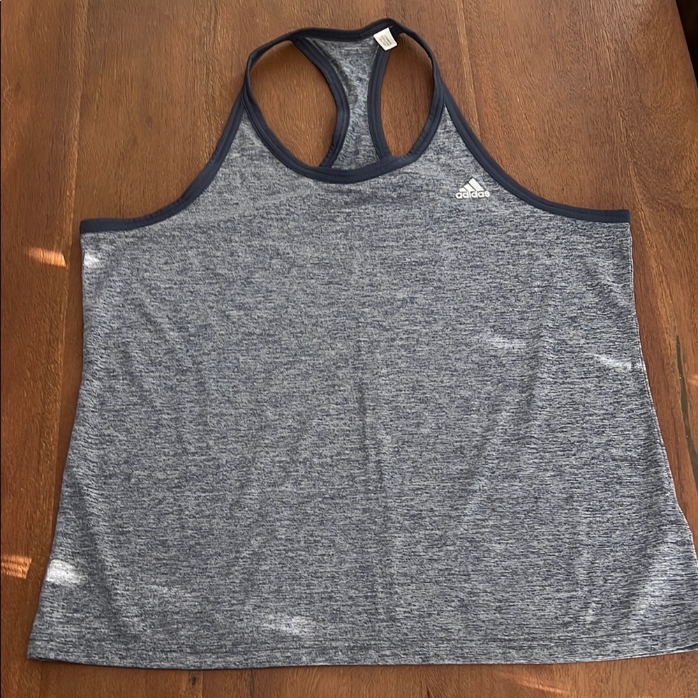 Adidas Women's Blue Tank Top